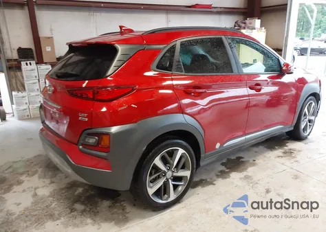 2021 Hyundai Kona Limited z USA, uszkodzony, nr VIN KM8K3CA51MU671506